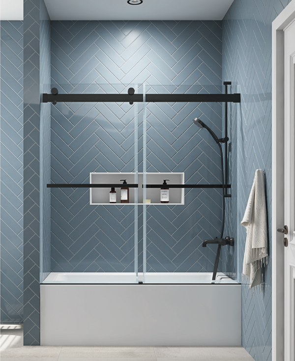 Single Sliding Bathtub Shower door(MBS-W11S)