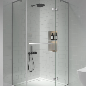 Diamond Pivot Bathtub Shower Enclosure(MBS-R14SA)