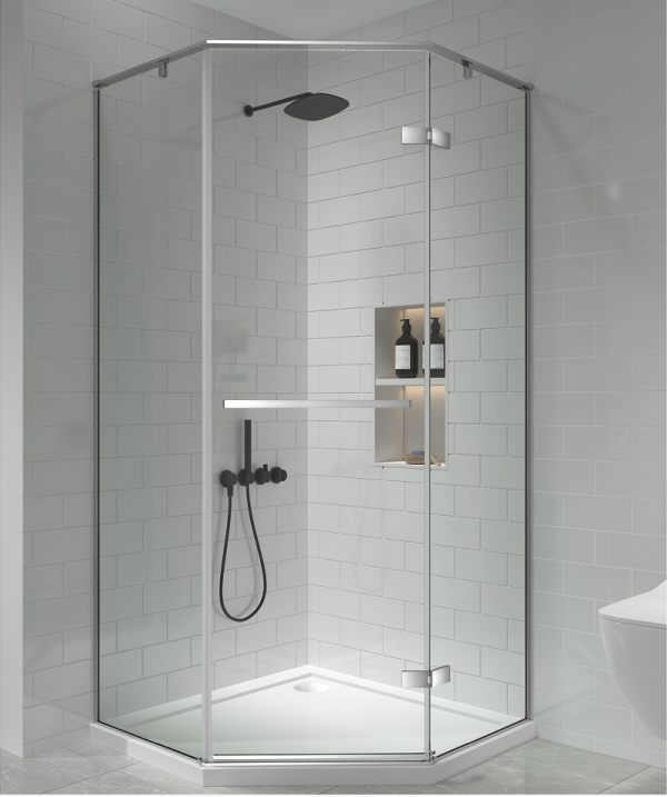 Diamond Pivot Bathtub Shower Enclosure(MBS-R14SA)