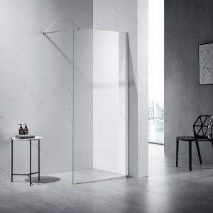 Walk-in Single Panel Frameless Shower Screen