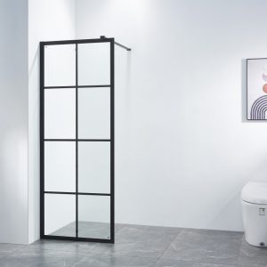 Walk-in Single Panel Frameless Shower Screen