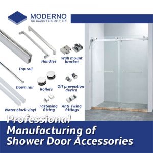 Professional Manufacturing of shower door accessories - 3