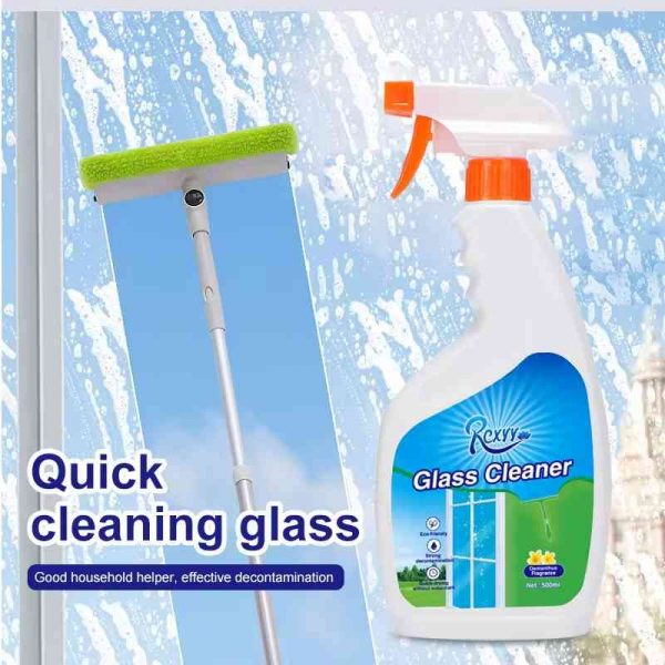 quick cleaning glass - good household helper, effective decontamination - 500ml Glass Surface Cleaner