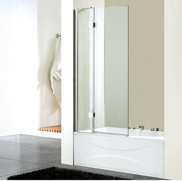 Fixed Bathtub Single Panel Frameless Shower Screen