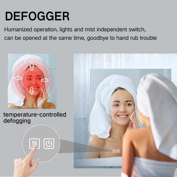 temperature-controlled defogging. Mirror(MBS-G03-4836)