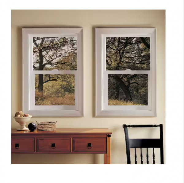 24*24 inch 82 series vinyl single hung window